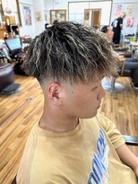 ヘアスタジオ ロメオ(hair studio Romeo) ツイスパスキンフェードカット