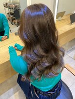 ジーナ 船橋(Zina)&nbsp;髪質改善＊ロングレイヤーグレーベージュ＊美髪【Zina船橋】