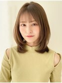 シースルーバング20代30代40代◎小顔カットモテ髪愛され美髪