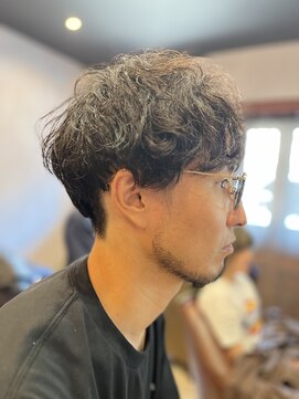 カーラン(CARLIN) メンズパーマ/ツイストスパイラル波巻きミックス