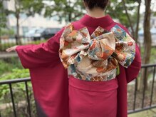 千晃美容室の雰囲気（着付け）