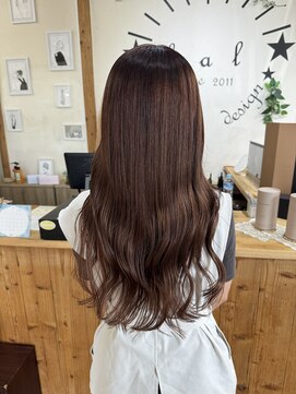 ヘアーデザインハル(hair desigin hal) カカオブラウン
