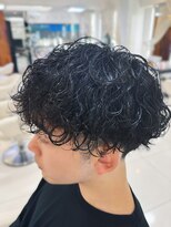 クオリス 赤塚店(QUALIS) 波巻きスパイラルパーマメンズマッシュツイストスパイラル