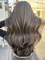 スティロ(stylo)&nbsp;ハイライトカラーグレージュベージュケアブリーチダブルカラー