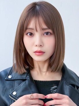 アグ ヘアー ロジー 京田辺店(Agu hair logy) 《Agu hair》大人ナチュショートボブ×numberA.ヘアバター