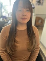 オッジ ヘアー 深谷店(Oggi Hair) シャギー　毛先ブリーチ　１月
