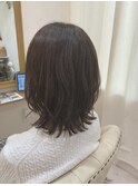 ミディアムラフ外ハネ