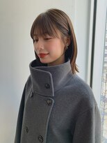 ケーツー 谷町(K-two)&nbsp;フルバング*大人ボブ*レイヤー*ミディアムヘア*30代40代50代