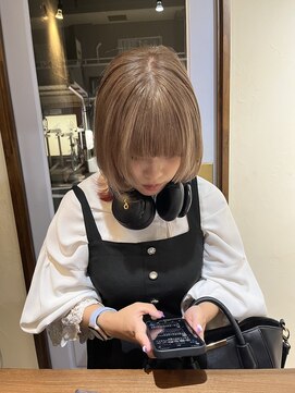 ルート(root) 透明感カラー/ダブルカラー/ミルクティーベージュ/ベージュ/登戸