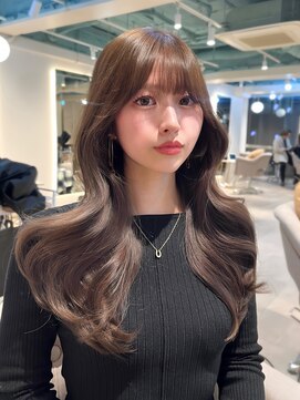 レイラバイアフロート 吉祥寺(Lila by afloat) くびれヘア/くびれミディ/レイヤーロング/グレージュカラー