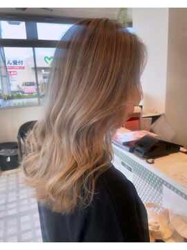 アースオーセンティック 徳島北島店(EARTH Authentic) ブリーチ×アドミオカラー