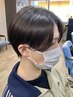 【Men'sパーマ】メンズカット+パーマ落とし￥14300