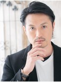 30代40代いかつめワイルド大人ブラックフェードカットY上尾
