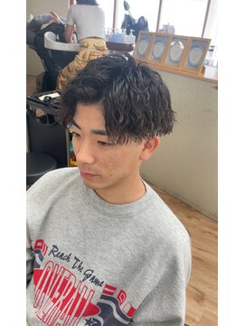 ハニー(HONEY) 縦落ちツイスパ/ツイストスパイラルパーマ