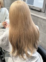 ルイス(L'wis)&nbsp;ミルクティーブロンド学割U24ケアブリーチ10代20代ブロンド韓国