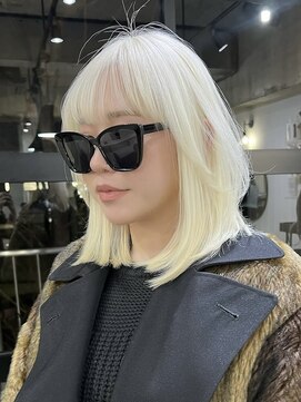 ラキング ギンザ トウキョウ(LAKING GINZA) くびれヘア/アプリコットオレンジ/夏/ハイライトカラー[銀座駅]