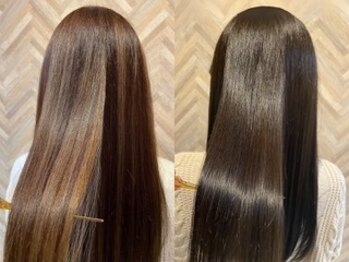 オルファ 我孫子店(OLFA)の写真/縮毛矯正×ヘッドスパで髪と頭皮Wケア*艶と品を纏う髪へ[我孫子/白髪染め/髪質改善/MEN'S/学割U24]