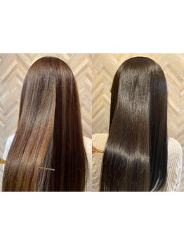 縮毛矯正×ヘッドスパで髪と頭皮Wケア*艶と品を纏う髪へ[我孫子/白髪染め/髪質改善/MEN'S/学割U24]