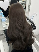 アマトウキョウスマートサロン(AMA TOKYO×Smart Salon)&nbsp;アッシュグレージュ  グレージュ  透明感カラー