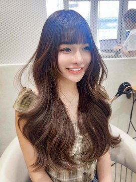 ノエシキカ(noe sikika) ミディアムヘア/暗めカラー/グランマッシュ/栄a56