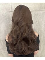 ブレス バイ ファースト 大和吉岡店(Breath by first)&nbsp;【大和町美容室】イルミナ透明感グレージュブラウン＆オージュア