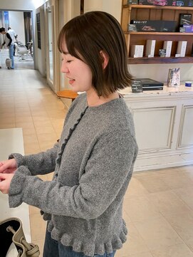 “ナチュラル好印象ボブ”