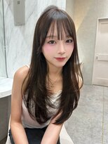 ロンド マーレ 天神大名店(Lond mare)&nbsp;黒髪/オリーブグレー/小顔/ココアベージュ/レイヤーカット