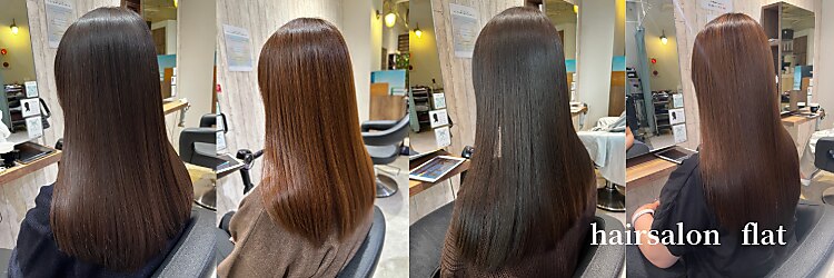 ヘアサロン フラット(hair salon flat)のサロンヘッダー