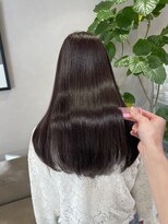 スリー(Three) 【ブラウンカラー×髪質改善トリートメント】