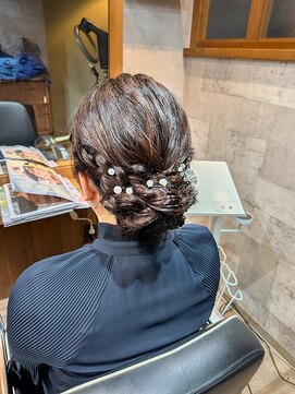 ファイブ ポイント 5 POINT 結婚式お呼ばれヘアセット