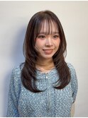 レイヤーカット/ミディアム/トリートメント/髪質改善/福岡/天神
