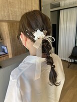 リード 大府店(LEAD)&nbsp;ゆるふわ編みおろしヘア