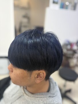 フェイス ウルマ(face URUMA) マッシュ×ブルーブラック