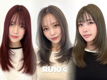 人気No.♪1ブリーチなしで叶う、透き通るような透明感《ブリーチなしダブルカラー》バリエーション紹介♪