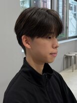 エルマーク 松山(L-MARK) マッシュ/ヘアカラー/ナチュラルカラー/ツーブロック/メンズ