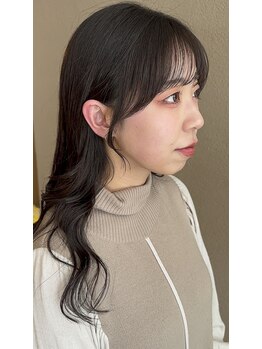 ヒープス(HEAPS)の写真/お顔周りが1番大事☆鏡を見るのが嬉しくなる☆小顔見せ/フェイスレイヤー/くびレイヤー/ウルフ/姫カット◆