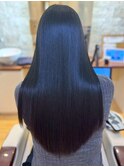 縮毛矯正 サラサラストレート ロングヘア ツヤ髪 髪質改善