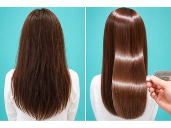 トゥットヘアー(Tutto hair)の写真/髪質に合わせて選ぶオーダーメイド髪質改善トリートメント♪