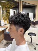 【藤枝】メンズリバースパーマ