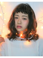 ニコヘアー(niko hair) ウエーブのミディアム▼LINEID@vey3047y
