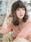 ふわっとマシュマロミディゆるふわミディアムa