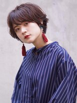 アトリエ フェム(atelier.fem)&nbsp;流れと動きのあるマニッシュショート