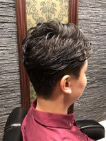 プレミアムバーバー 赤坂店(PREMIUM BARBER produce by HIRO GINZA)&nbsp;ツーブロックビジネスパーマ【ヒロ銀座】赤坂/六本木/理容室