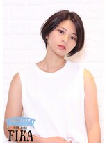 ヘアーメイクフィーカ(FIKA) 【FIKA　津田沼】前髪なし/大人女子/小顔/ナチュラルボブ★