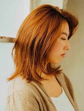 カラーサロンビスカリア 相模原エリア 淵野辺駅店(Color salon Biscaria) 簡単スタイリング☆ヘルシーレイヤー☆カール[淵野辺/淵野辺駅]