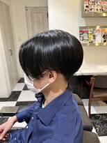 ルシードスタイル クリザンテーム&nbsp;刈り上げ高めのセンターパート