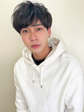 マリアバイアフロート(Maria by AFLOAT) 【山田】アッシュブラック黒髪束感ショートレイヤー20代30代