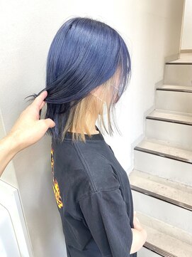 シェアサロンシエナ(share salon SCENA) ネイビーカラー