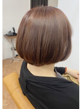 レディエント 甲子園口店(radiant) 大人ショートボブ/インナーカラー