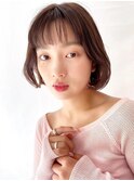 韓国風ナチュラルボブ1/韓国ヘア/美髪/心斎橋&難波&なんば